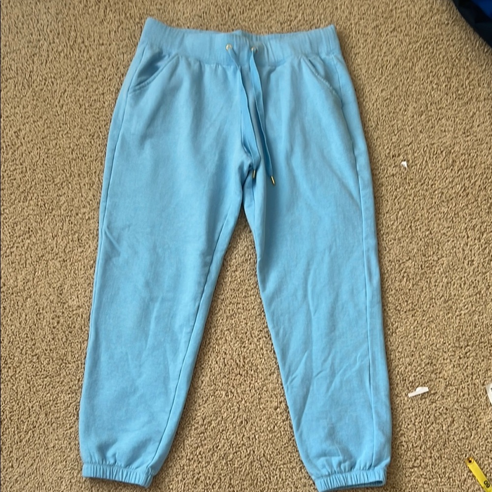 Lilly Pulitzer Blue Jogger Sweatpants